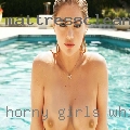 Horny girls White Haven